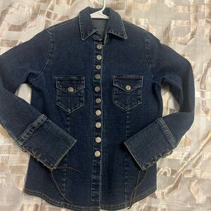 Electric Barbarella denim jacket vintage